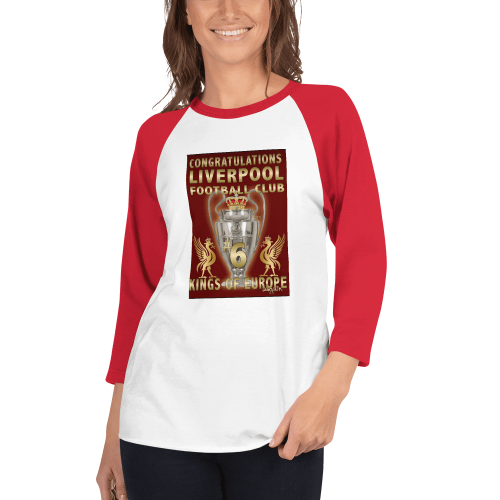 Liverpool 2019 Trophy Women 3/4 sleeve raglan shirt