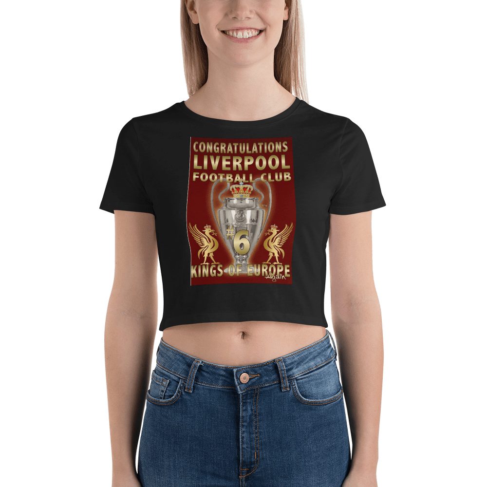 Liverpool 2019 Trophy Women’s Crop Tee