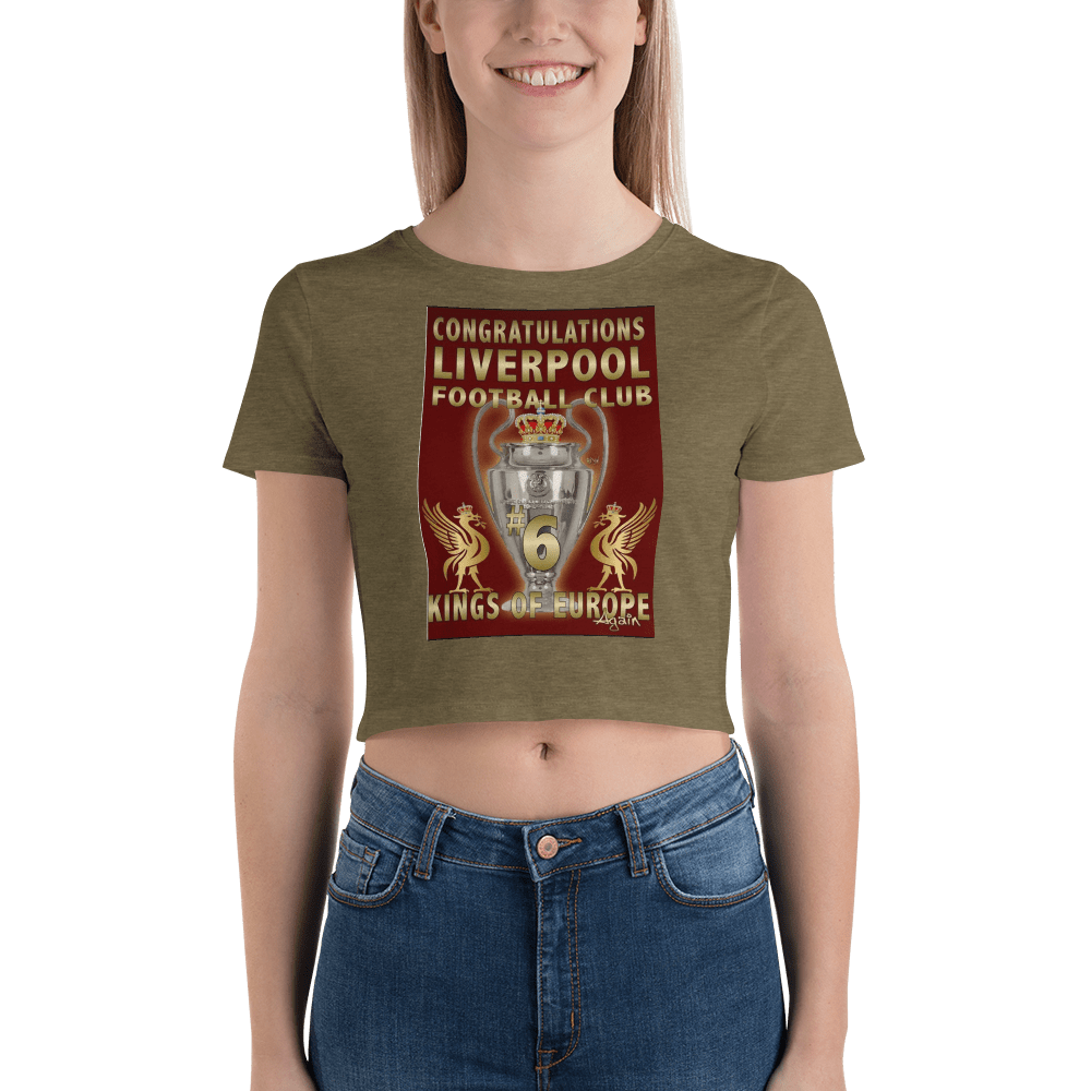 Liverpool 2019 Trophy Women’s Crop Tee