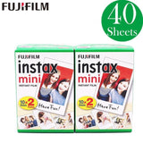 Fujifilm White Film Photo Papers Instax Mini Cameras (20-100sheets)